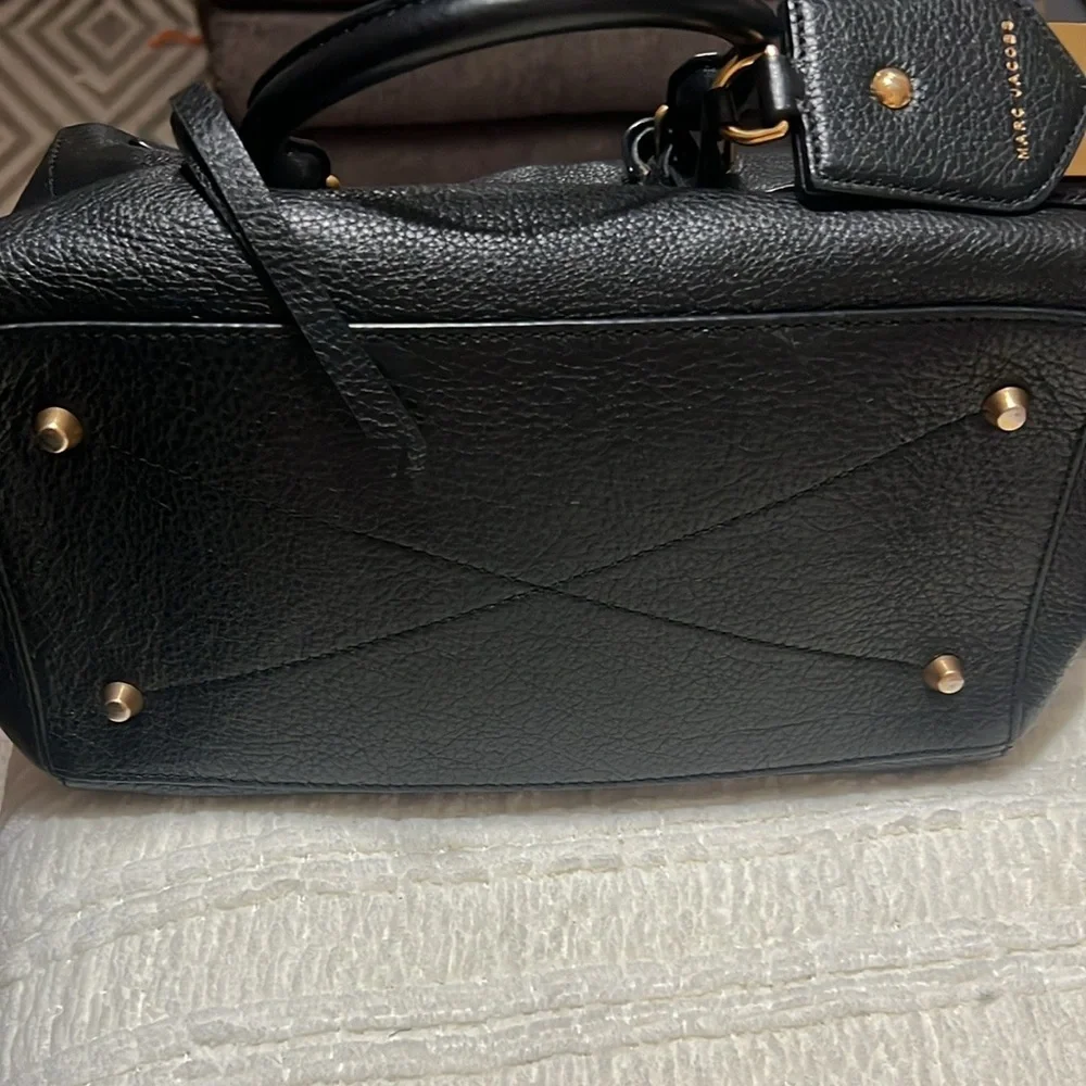 Marc Jacobs Black Leather Handbag - Picture 5 of 8